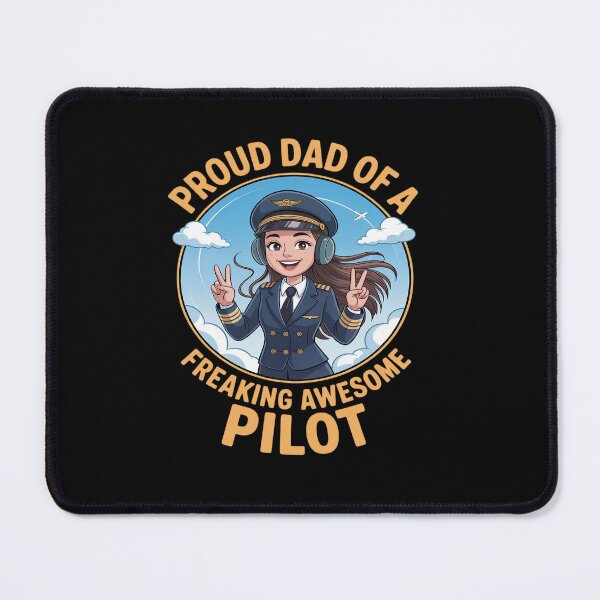 Item preview, Proud Dad of a freaking awesome Pilot designed and sold by tabdejinti.