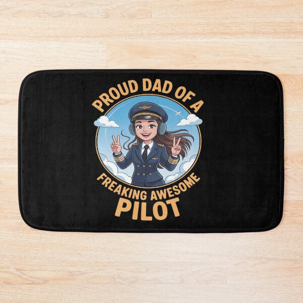 Item preview, Proud Dad of a freaking awesome Pilot designed and sold by tabdejinti.