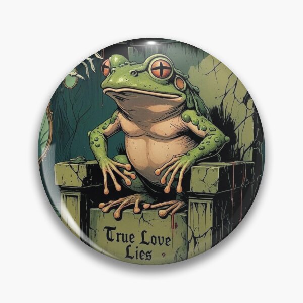 Item preview, The Frog Prince – Cursed Beneath the Crown | Dark Fairytale Gothic Art Print designed and sold by CreepyCurator.