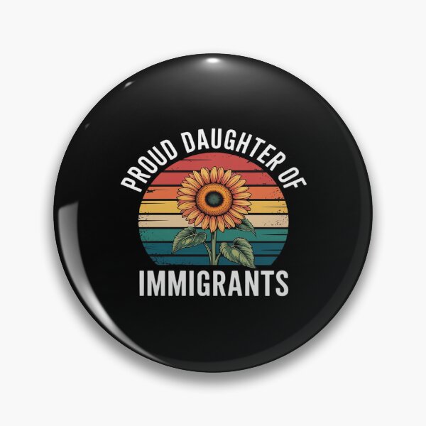 Item preview, Proud Daughter of Immigrants Floral Sunset designed and sold by ticlitule.