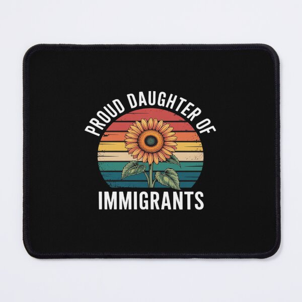 Item preview, Proud Daughter of Immigrants Floral Sunset designed and sold by ticlitule.