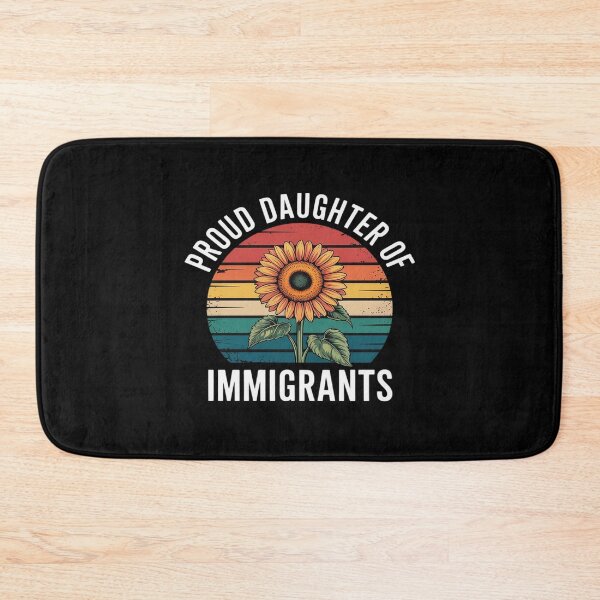 Item preview, Proud Daughter of Immigrants Floral Sunset designed and sold by ticlitule.