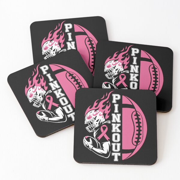 Item preview, Football Pink Out Team Breast Cancer designed and sold by Bandikonsalez.