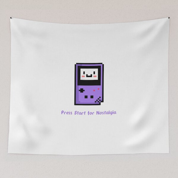 Item preview, Press Start for Nostalgia – Pixel Gaming Console Design for Retro Game Lovers designed and sold by Ani-24.