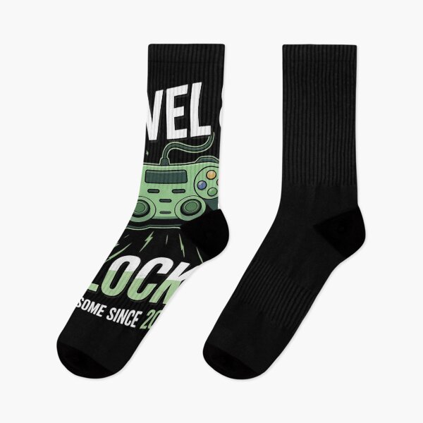 Item preview, Level 8 Unlocked Awesome Since 2017 8th Birthday Gaming Kids  designed and sold by BeetleMalon.