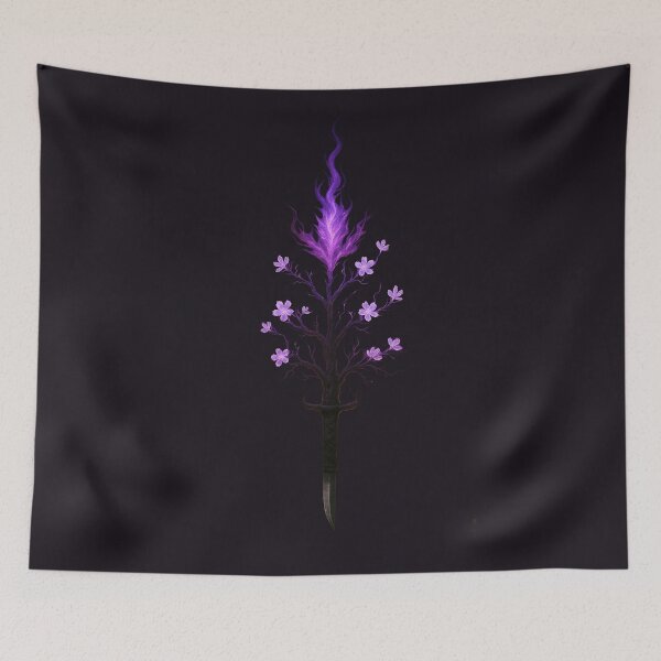 Item preview, Amethyst Dirge - Blossoms Born from Grief designed and sold by theashbornearchives.
