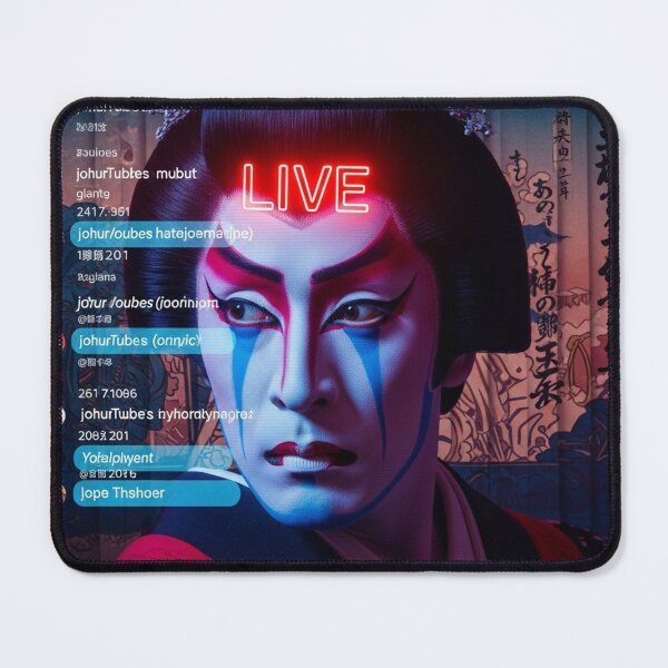 Item preview, Kabuki Live: Neon Stream Star designed and sold by JapanNeoArt.