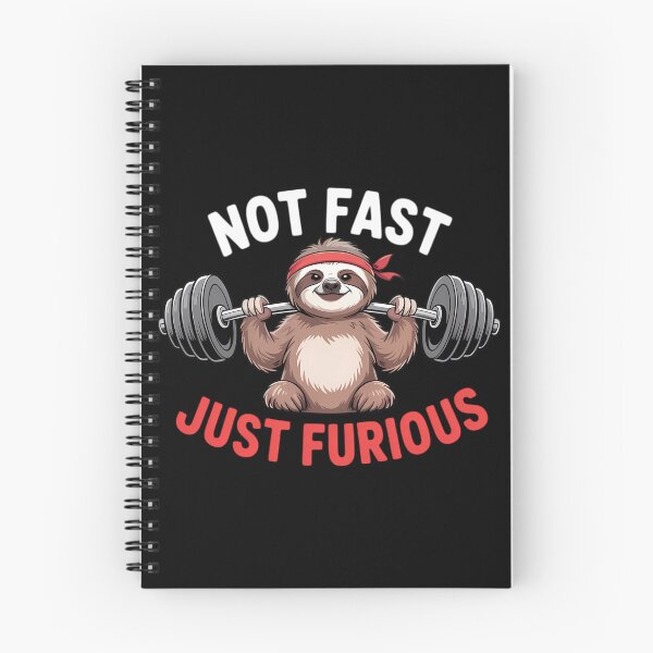 Item preview, Not Fast Just Furious Weightlifting Sloth Funny Fitness designed and sold by Bandikonsalez.