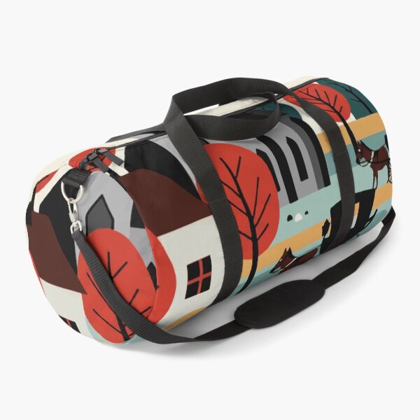 Item preview, A village drawn in an illustration style designed and sold by Design4uStudio.