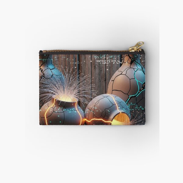 Item preview, Cyber Kintsugi: Light Fiber Wabi-Sabi designed and sold by JapanNeoArt.