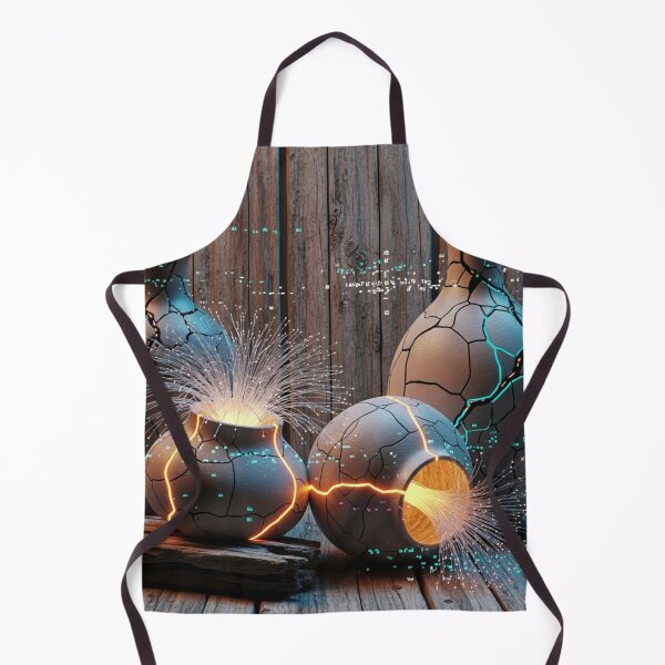 Item preview, Cyber Kintsugi: Light Fiber Wabi-Sabi designed and sold by JapanNeoArt.