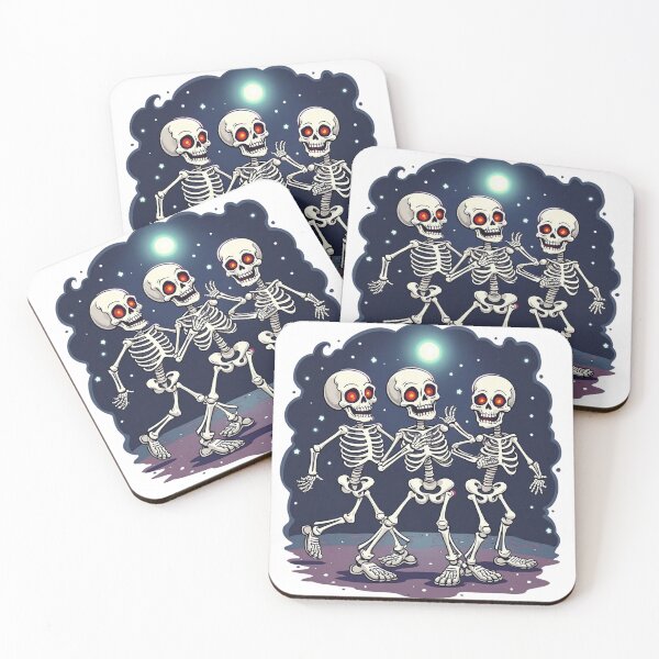 Item preview, Dancing Skeleton Trio Under the Moonlight designed and sold by StormVape.