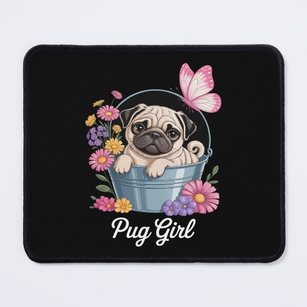 Item preview, Pug Girl Sweet Pug Dog Owner Cute Pet Puppy Pug Breeding designed and sold by August4Laughs25.