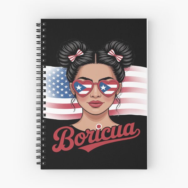 Item preview, Puerto Rico Hispanic Heritage Messy Bun Puerto Rican Girls designed and sold by August4Laughs25.