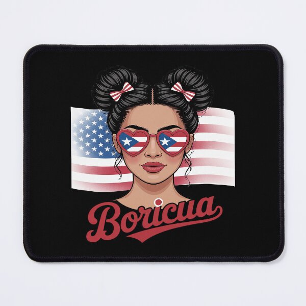 Item preview, Puerto Rico Hispanic Heritage Messy Bun Puerto Rican Girls designed and sold by August4Laughs25.