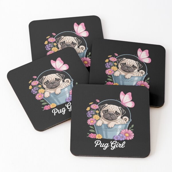Item preview, Pug Girl Sweet Pug Dog Owner Cute Pet Puppy Pug Breeding designed and sold by August4Laughs25.