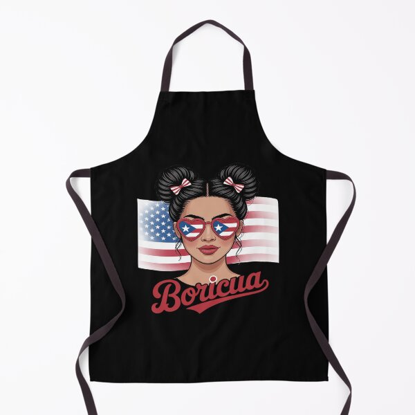 Item preview, Puerto Rico Hispanic Heritage Messy Bun Puerto Rican Girls designed and sold by August4Laughs25.