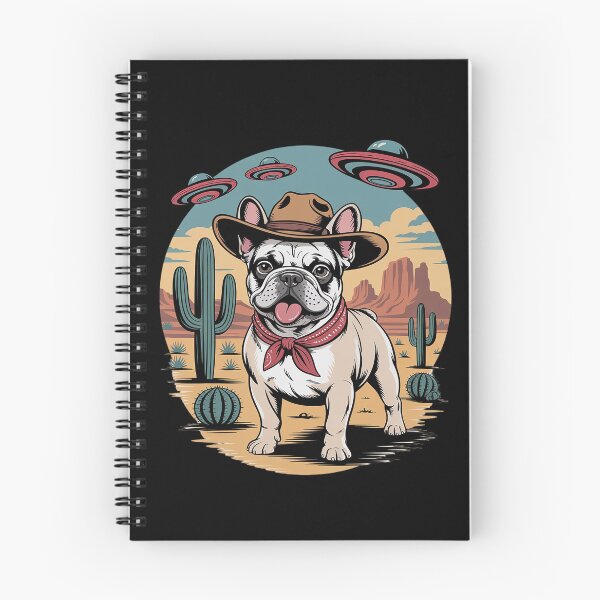 Item preview, PugDog Cowboy Cowgirl UFO Western Country Dog designed and sold by August4Laughs25.