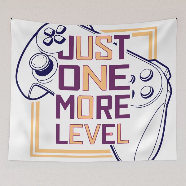 Item preview, Just One More Level Controller Graphic designed and sold by Katsiampl.