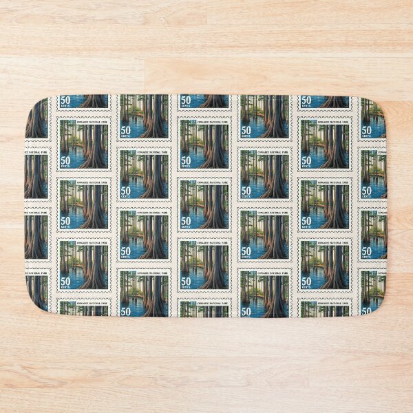 Item preview, Congaree National Park Postage Stamp, (South Carolina, United States) designed and sold by PinkandP.