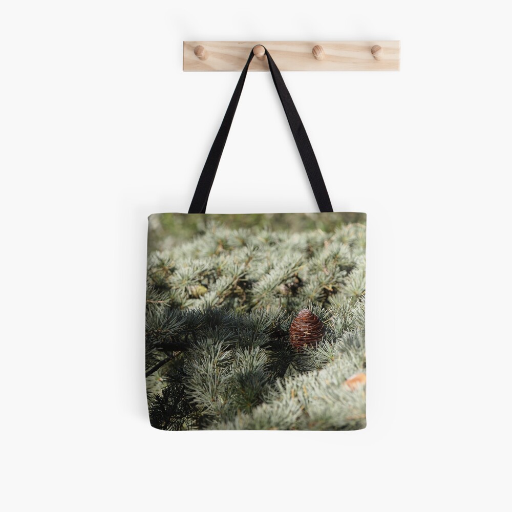 In the woods - Fir Tree Tote Bag