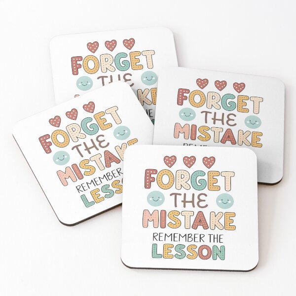 Item preview, Forget the mistake  designed and sold by nimmitrends.