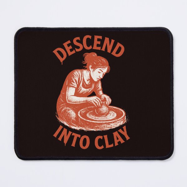 Item preview, Shape the Clay – Pottery Art Print designed and sold by Tadeusz1.