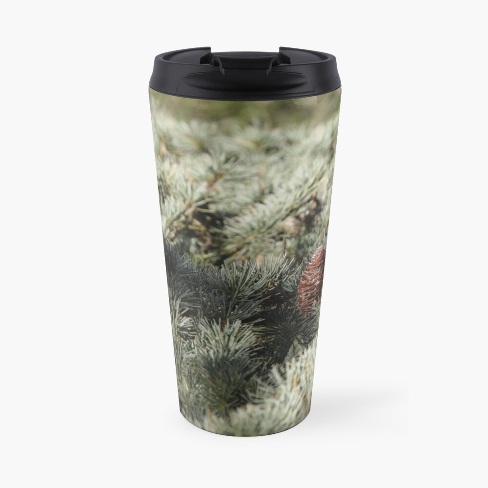 In the woods - Fir Tree Travel Coffee Mug