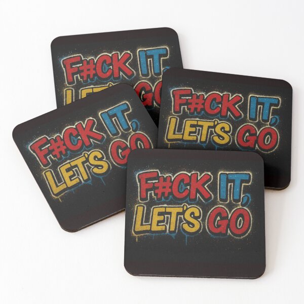Item preview, F#CK IT, LET'S GO - Graffiti Street Art designed and sold by FrkiArt.