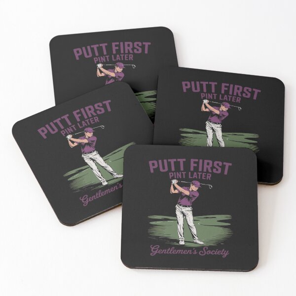 Item preview, Putt First Later Beer Golfing Golf designed and sold by Idarmotar.