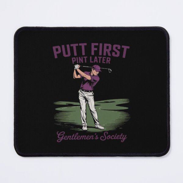 Item preview, Putt First Later Beer Golfing Golf designed and sold by Idarmotar.