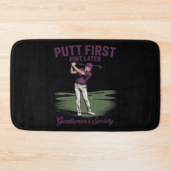 Item preview, Putt First Later Beer Golfing Golf designed and sold by Idarmotar.