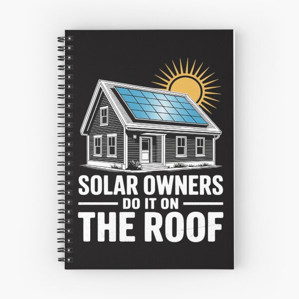 Artikelvorschau, PV System SOLAR OWNERS DO IT ON THE ROOF Funny Solar Power entworfen und verkauft von Idarmotar.