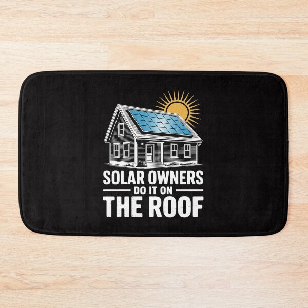Artikelvorschau, PV System SOLAR OWNERS DO IT ON THE ROOF Funny Solar Power entworfen und verkauft von Idarmotar.