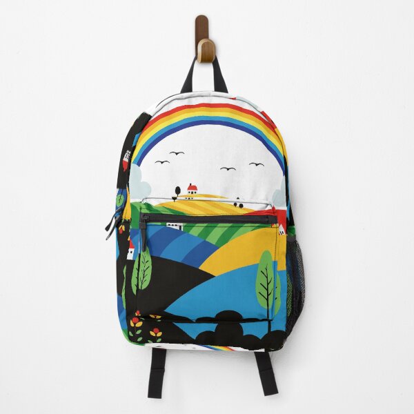 Item preview, Colorful rural landscape designed and sold by Design4uStudio.