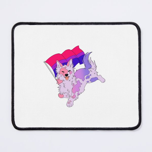 Item preview, Bisexual Pride Dog designed and sold by DesgnsxGifts.