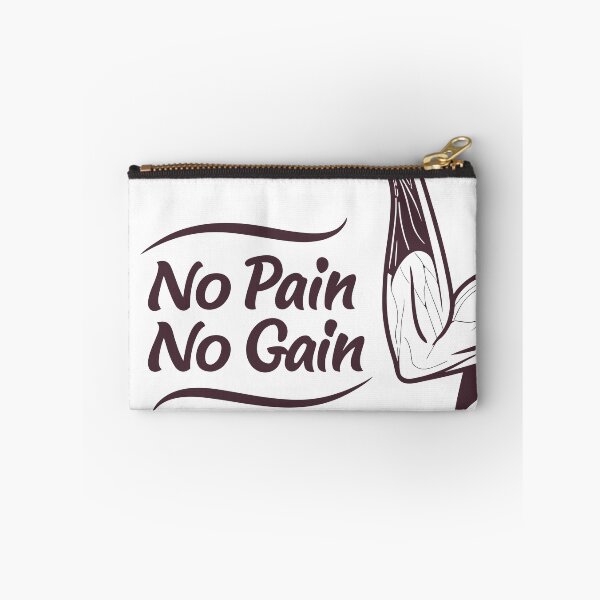 Item preview, No Pain No Gain Bicep Outline Graphic designed and sold by Katsiampl.