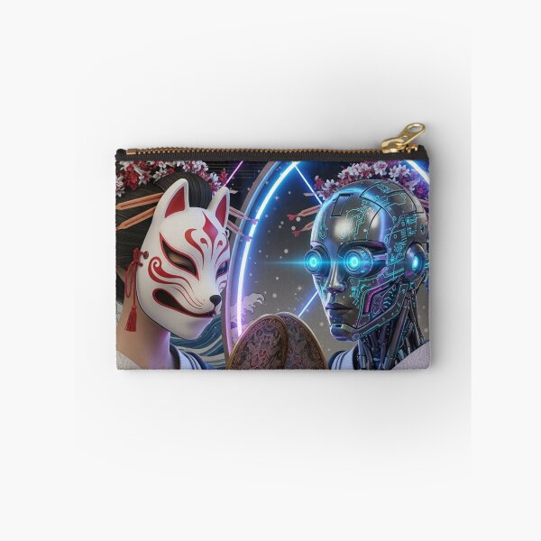 Item preview, Cyber Kitsune: Two Faces in Mirror designed and sold by JapanNeoArt.