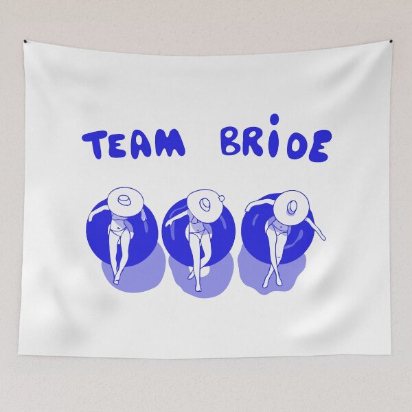 Item preview, Team Bride, EVJF Illustration designed and sold by Mouyouu.