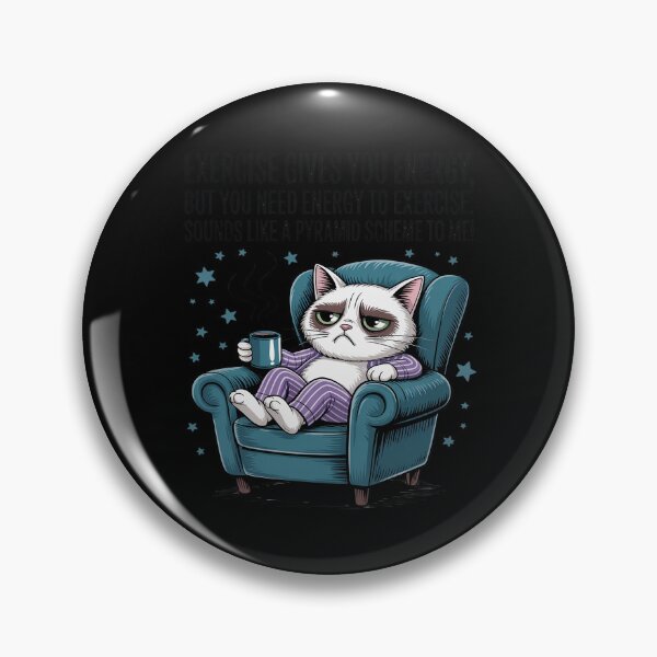 Item preview, Pyramid Scheme Exercise Energy Humor Cute Cat Lover designed and sold by Idarmotar.