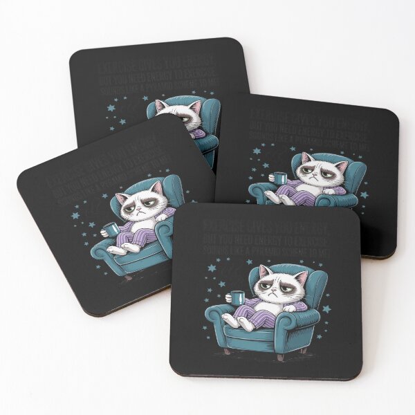Item preview, Pyramid Scheme Exercise Energy Humor Cute Cat Lover designed and sold by Idarmotar.