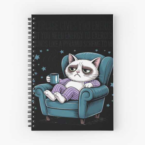 Item preview, Pyramid Scheme Exercise Energy Humor Cute Cat Lover designed and sold by Idarmotar.
