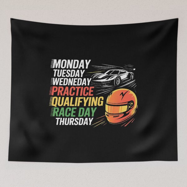 Item preview, Qualifying Race Day designed and sold by Idarmotar.