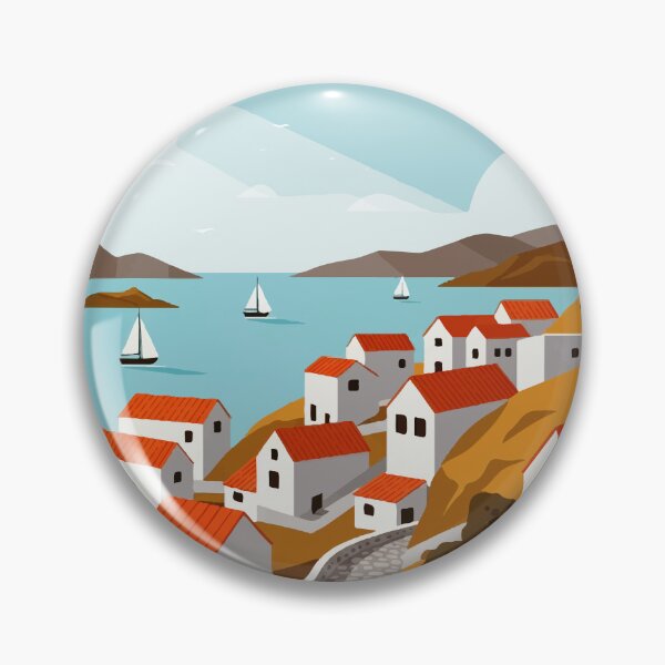 Item preview, Greek village designed and sold by Design4uStudio.