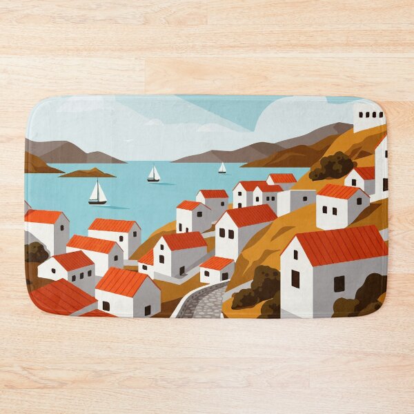Item preview, Greek village designed and sold by Design4uStudio.