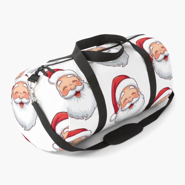 Item preview, Smiling Santa Claus Head – Cheerful Christmas Cartoon Illustration with White Beard and Red Hat designed and sold by PixelVibe782.