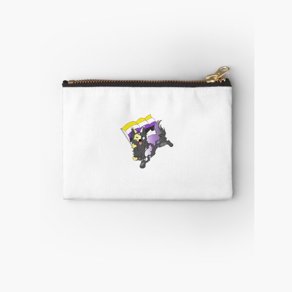 Item preview, Nonbinary Pride Dog designed and sold by DesgnsxGifts.
