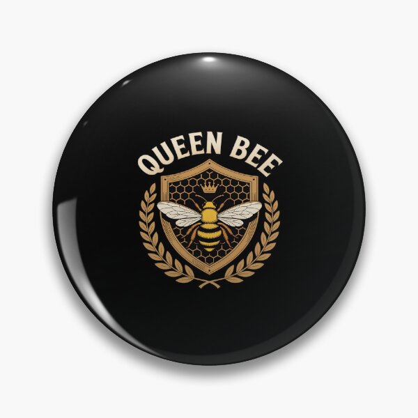 Artikelvorschau, Queen Bee Hive Monarch Emblem entworfen und verkauft von Idarmotar.