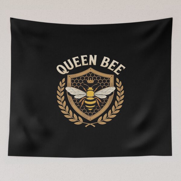Artikelvorschau, Queen Bee Hive Monarch Emblem entworfen und verkauft von Idarmotar.