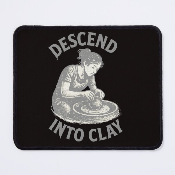 Item preview, Shape the Clay – Pottery Art Print designed and sold by Tadeusz1.